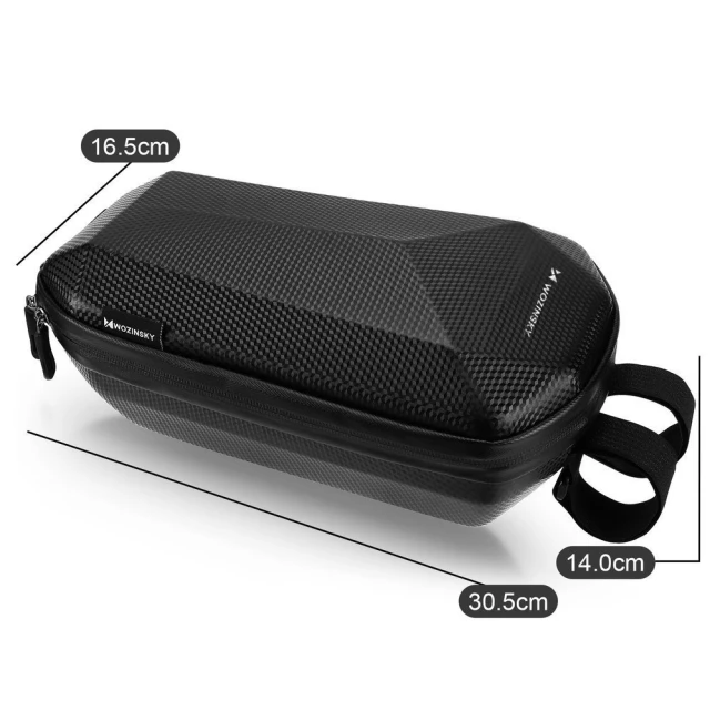 Сумка на кермо для самокату Wozinsky Waterproof Electric Scooter Handlebar Bag Black (WSB2BK)