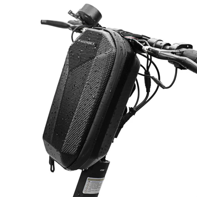 Сумка на кермо для самокату Wozinsky Waterproof Electric Scooter Handlebar Bag Black (WSB2BK)