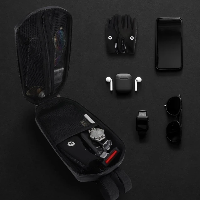 Сумка на кермо для самокату Wozinsky Waterproof Electric Scooter Handlebar Bag Black (WSB2BK)