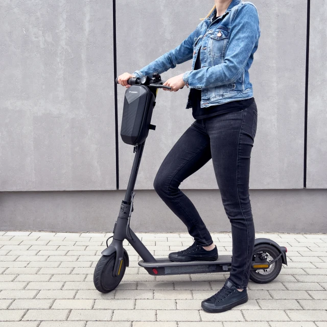 Сумка на кермо для самокату Wozinsky Waterproof Electric Scooter Handlebar Bag Black (WSB2BK)