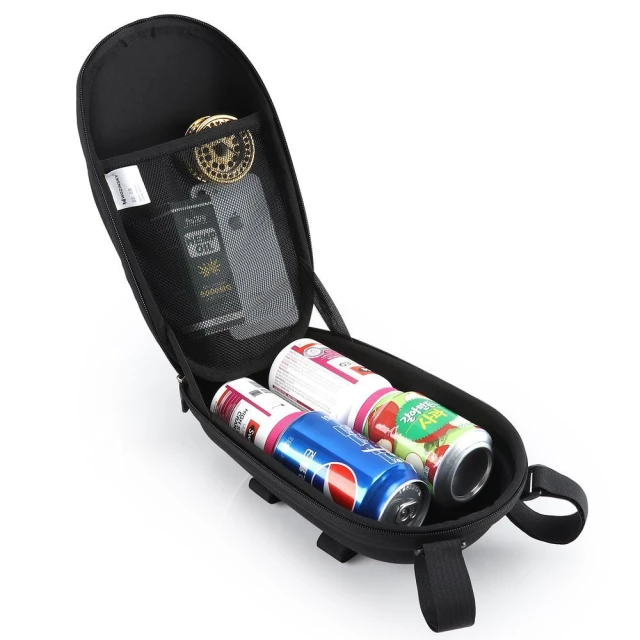 Сумка на руль для самоката Wozinsky Waterproof Electric Scooter Bag Black (WSB1BK)