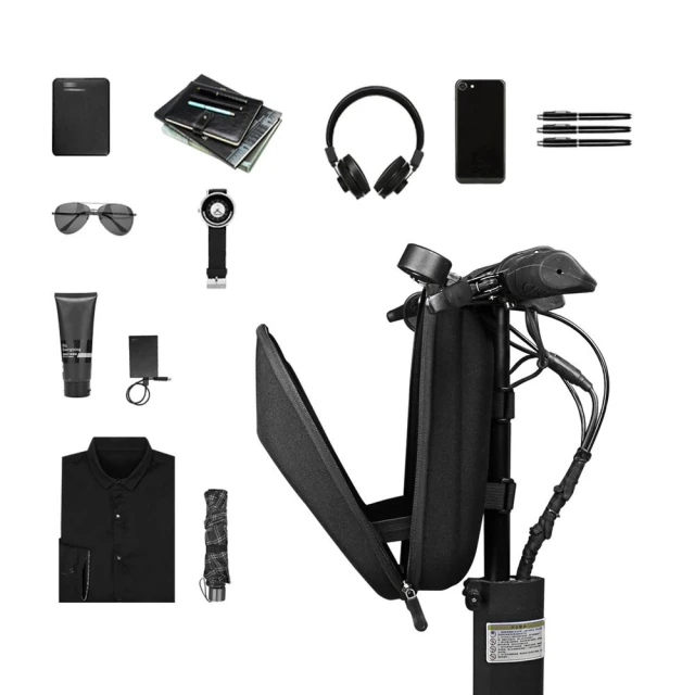 Сумка на руль для самоката Wozinsky Waterproof Electric Scooter Bag Black (WSB1BK)