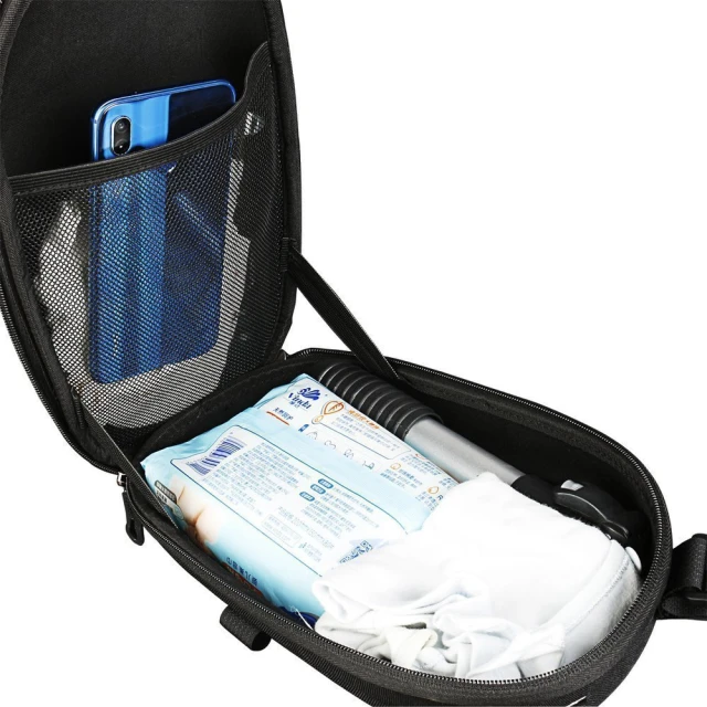 Сумка на руль для самоката Wozinsky Waterproof Electric Scooter Bag Black (WSB1BK)