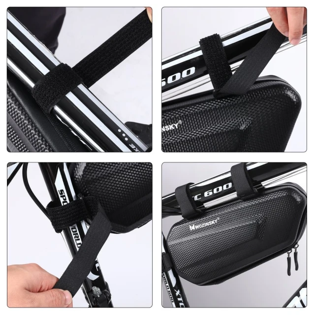 Сумка для велосипеда на раму Wozinsky Bike Pannier Bag 1.5L Black (WBB10BK)