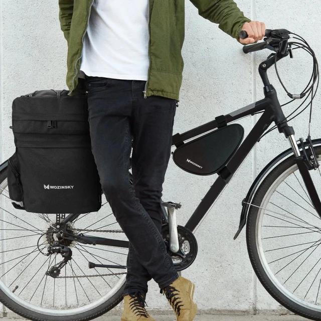 Сумка для велосипеда на раму Wozinsky Bike Frame Bag 1.5L Black (WBB11BK)