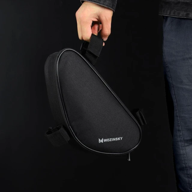 Сумка для велосипеда на раму Wozinsky Bike Frame Bag 1.5L Black (WBB11BK)