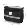 Сумка для велосипеда на кермо Wozinsky Bike Handlebar Bag 2L Black (WBB12BK)