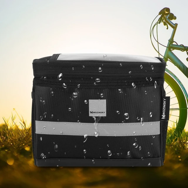 Сумка для велосипеда на кермо Wozinsky Bike Handlebar Bag 2L Black (WBB12BK)