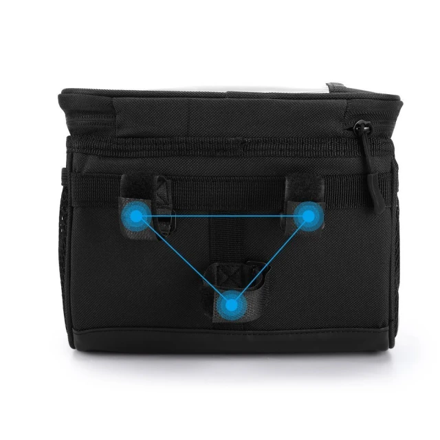 Сумка для велосипеда на кермо Wozinsky Bike Handlebar Bag 2L Black (WBB12BK)