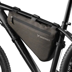 Сумка для велосипеда на раму Wozinsky Frame Bike Bag 5L Grey (WBB15BK)