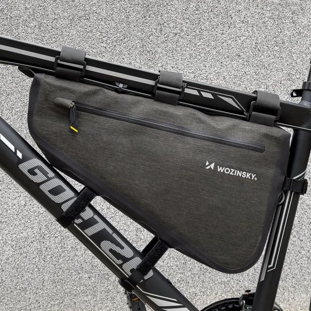 Сумка для велосипеда на раму Wozinsky Frame Bike Bag 5L Grey (WBB15BK)