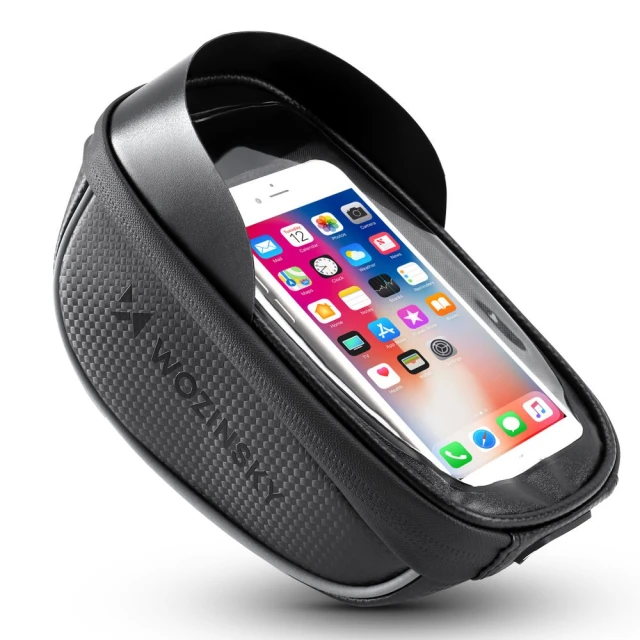 Сумка для велосипеда на кермо Wozinsky Bike Handlebar Bag 1L Black (WBB16BK)