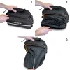 Сумка для велосипеда на багажник Wozinsky Rear Trunk Bag 5L with Rain Cover Black (WBB19BK)
