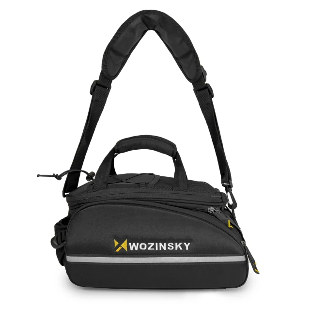Сумка для велосипеда на багажник Wozinsky Rear Trunk Bag 5L with Rain Cover Black (WBB19BK)