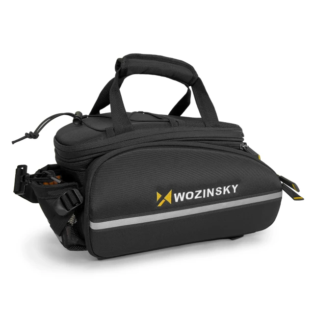 Сумка для велосипеда на багажник Wozinsky Rear Trunk Bag 5L with Rain Cover Black (WBB19BK)