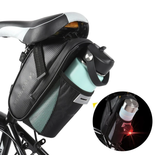 Сумка для велосипеда під сідло Wozinsky Bike Saddle Bag 1.5L Black (WBB20BK)