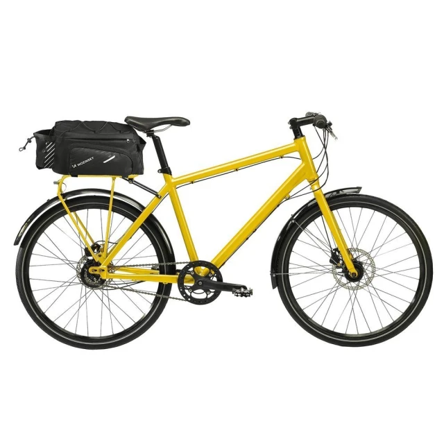 Сумка для велосипеда на багажник Wozinsky Bike Carrier Bag with Rain Cover 9L Black (WBB22BK)