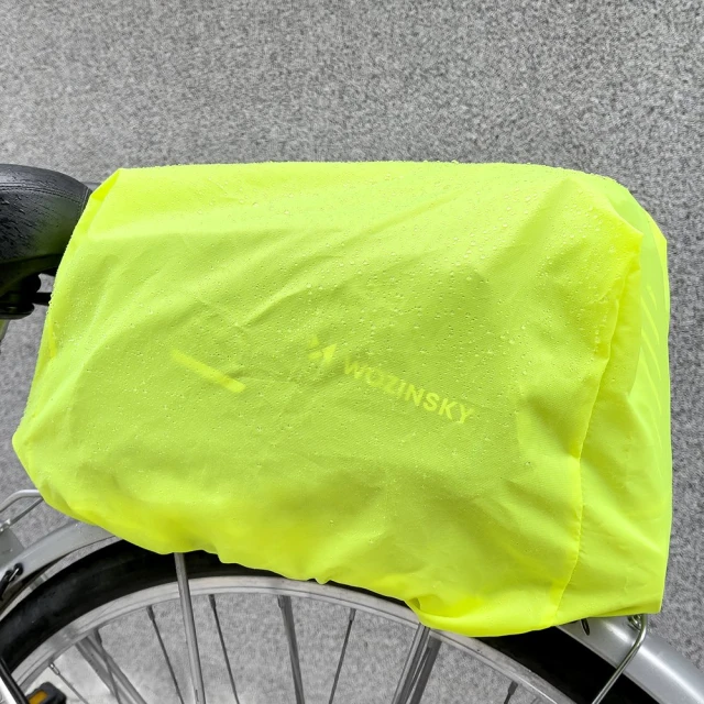 Сумка для велосипеда на багажник Wozinsky Bike Carrier Bag with Rain Cover 9L Black (WBB22BK)