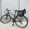Сумка для велосипеда на багажник Wozinsky Bike Carrier Bag with Rain Cover 9L Black (WBB22BK)