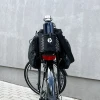 Сумка для велосипеда на багажник Wozinsky Bike Carrier Bag with Rain Cover 9L Black (WBB22BK)