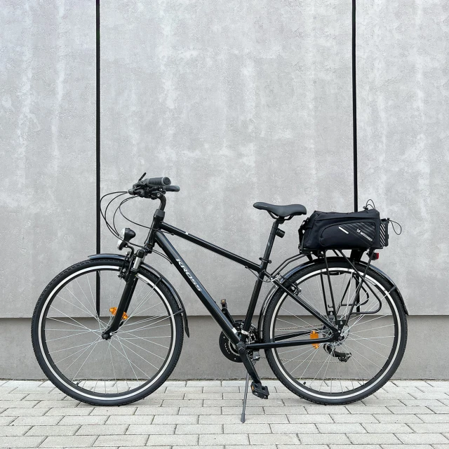 Сумка для велосипеда на багажник Wozinsky Bike Carrier Bag with Rain Cover 9L Black (WBB22BK)