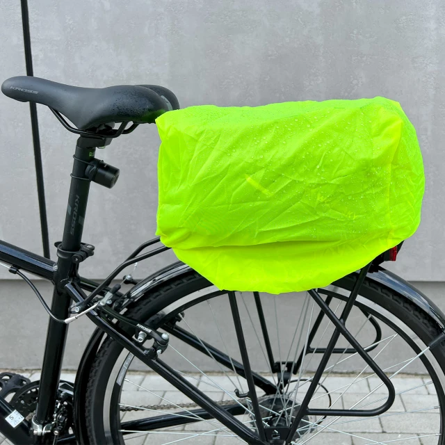 Сумка для велосипеда на багажник Wozinsky Bike Carrier Bag with Rain Cover 9L Black (WBB22BK)