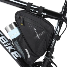 Сумка для велосипеда на раму Wozinsky Frame Bag 1.5L Black (WBB23BK)