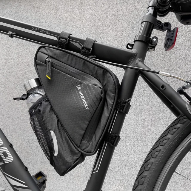 Сумка для велосипеда на раму Wozinsky Frame Bag 1.5L Black (WBB23BK)
