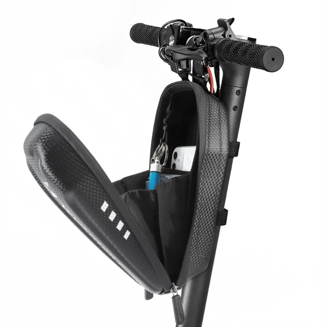 Сумка на кермо для самокату Wozinsky Waterproof Electric Scooter Handlebar Bag Black (WSB3BK)