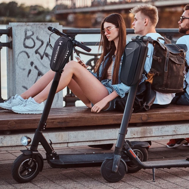 Сумка на кермо для самокату Wozinsky Waterproof Electric Scooter Handlebar Bag Black (WSB3BK)