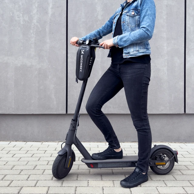 Сумка на кермо для самокату Wozinsky Waterproof Scooter Handlebar Black (WSB4BK)