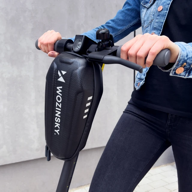 Сумка на кермо для самокату Wozinsky Waterproof Scooter Handlebar Black (WSB4BK)
