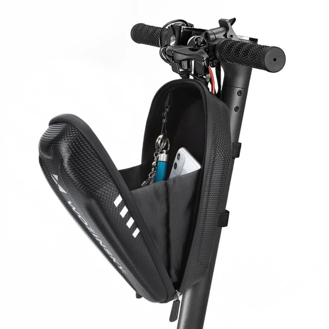 Сумка на кермо для самокату Wozinsky Waterproof Scooter Handlebar Black (WSB4BK)