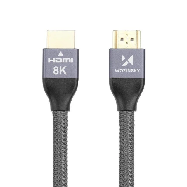 Кабель Wozinsky HDMI to HDMI 1m Silver (WHDMI-10)