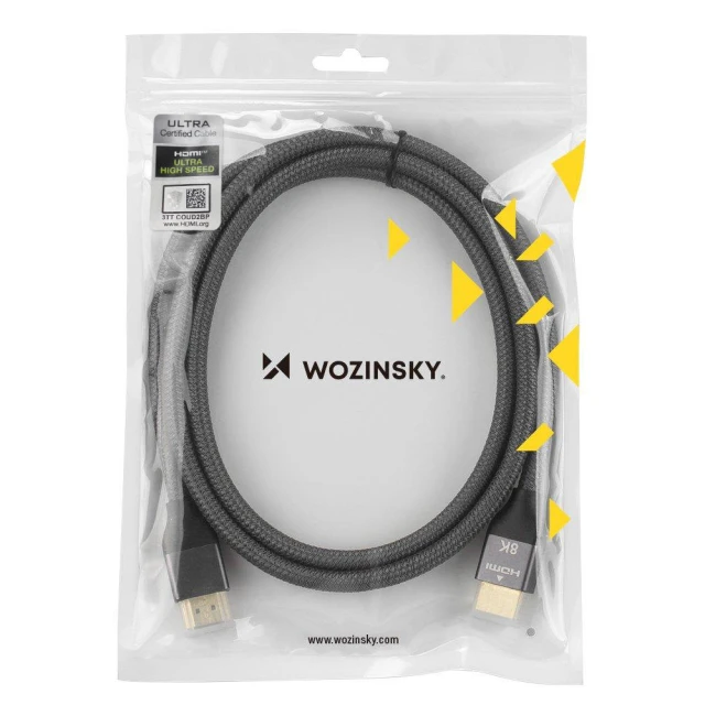 Кабель Wozinsky HDMI to HDMI 3m Silver (WHDMI-30)
