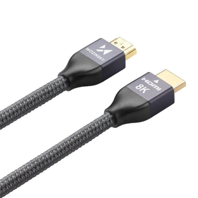 Кабель Wozinsky HDMI to HDMI 5m Silver (WHDMI-50)