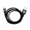 Кабель Wozinsky USB-A to microUSB 1m Black (WUC-M1B)