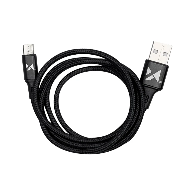 Кабель Wozinsky USB-A to microUSB 1m Black (WUC-M1B)