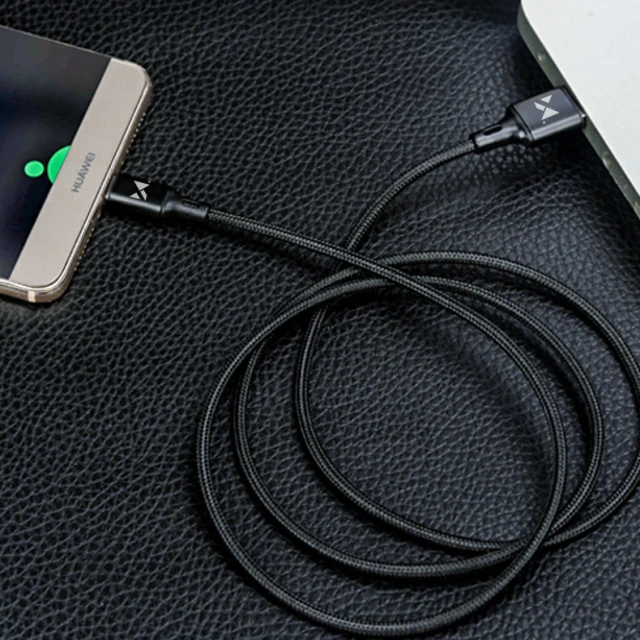 Кабель Wozinsky USB-A to microUSB 1m Black (WUC-M1B)
