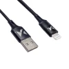 Кабель Wozinsky USB-A to Lightning 1m Black (WUC-L1B)