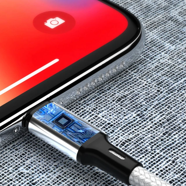 Кабель Wozinsky USB-A to Lightning 1m Black (WUC-L1B)