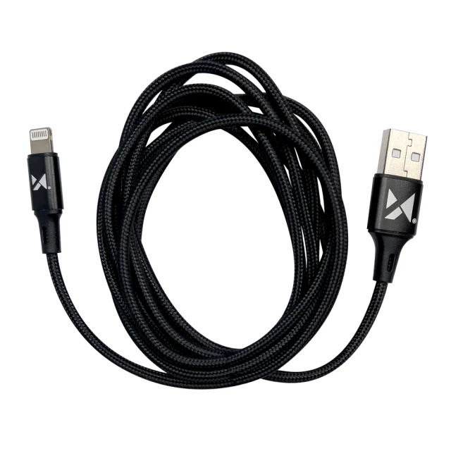 Кабель Wozinsky USB-A to Lightning 1m Black (WUC-L1B)
