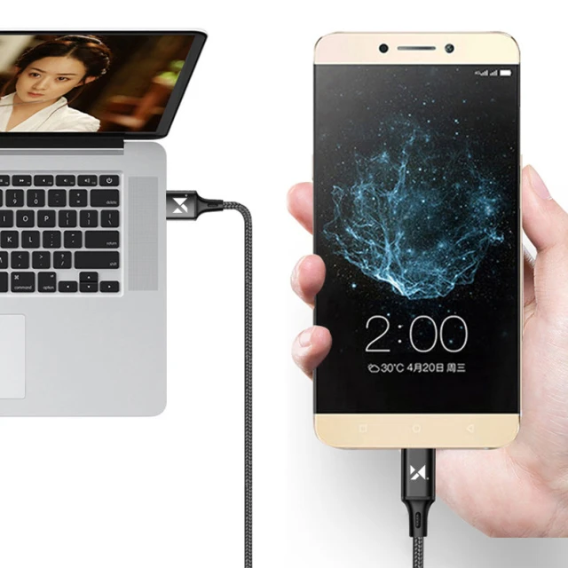 Кабель Wozinsky USB-A to Lightning 1m Black (WUC-L1B)