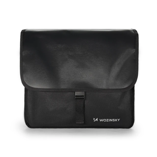 Кошик для велосипеда на багажник Wozinsky Double Pannier 28L Black (WBB34BK)