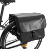 Кошик для велосипеда на багажник Wozinsky Double Pannier 28L Black (WBB34BK)