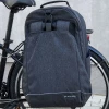 Рюкзак для велосипеда на багажник Wozinsky 2-in-1 30L Black (WBB33BK)