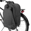 Рюкзак для велосипеда на багажник Wozinsky 2-in-1 30L Black (WBB33BK)