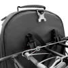 Рюкзак для велосипеда на багажник Wozinsky 2-in-1 30L Black (WBB33BK)