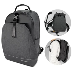Рюкзак для велосипеда на багажник Wozinsky 2-in-1 30L Black (WBB33BK)