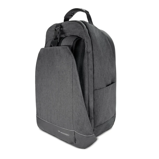 Рюкзак для велосипеда на багажник Wozinsky 2-in-1 30L Black (WBB33BK)